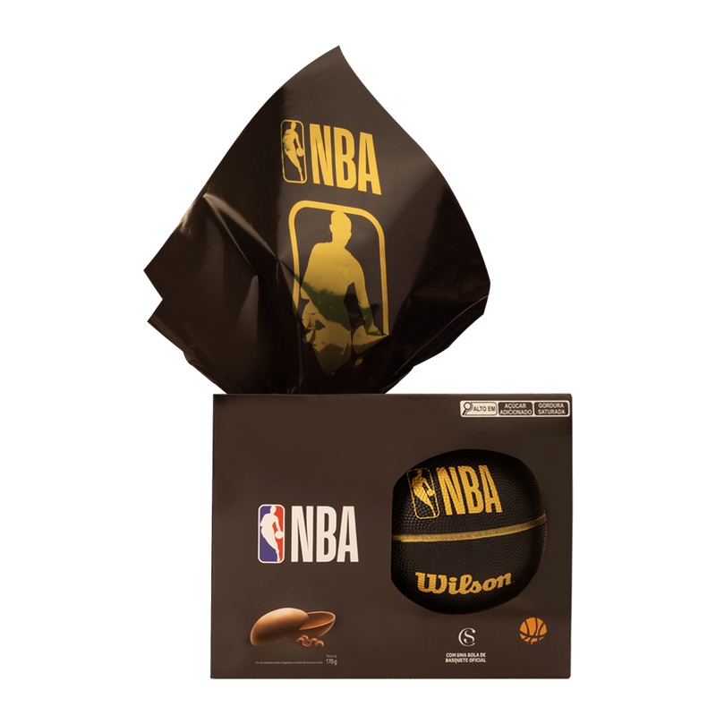 Ovo de Páscoa ao Leite Chocoesportes Bola NBA 170g