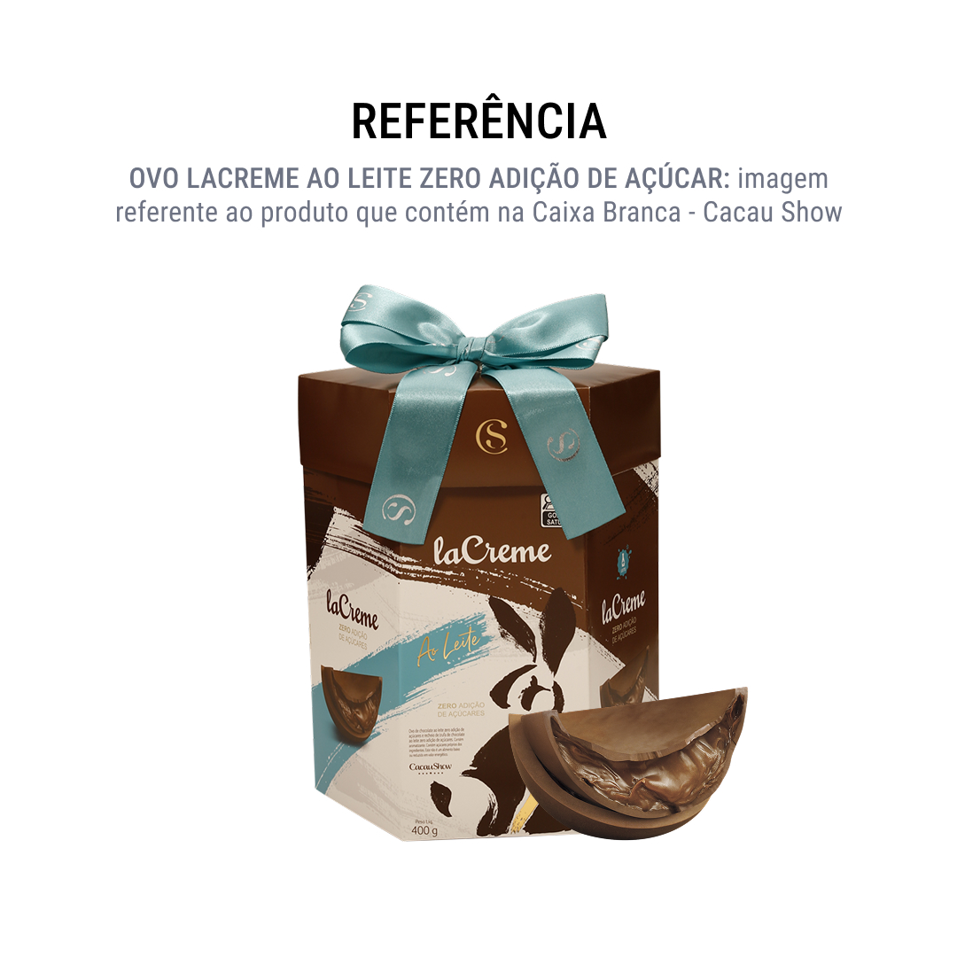 Ovo LaCreme ao Leite Zero Adição de Açúcar 600g
